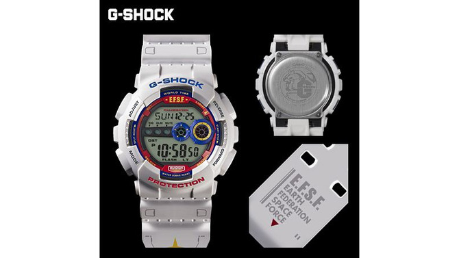 ガンダム35周年を記念して「G-SHOCK x GUNDAM」発売決定