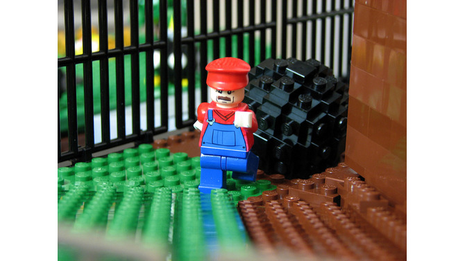 『スーパーマリオ64』のステージ1をレゴで完全再現！海外レゴファンの作品がゲーマーの間で話題に