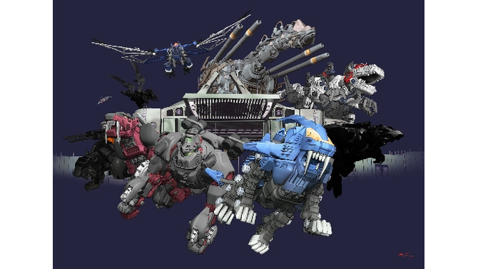 「ゾイド」ゲームの最新作『ZOIDS Material Hunters』が発表！群れなす敵をバタバタとなぎ倒すACT