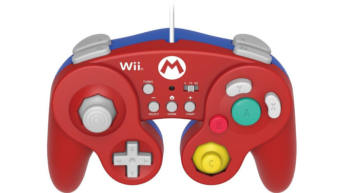 HORI Battle Pad Turbo for Wii U (Mario Version) - Nintendo Wii U