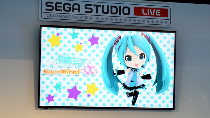 【TGS 2014】「SEGA feat. HATSUNE MIKU Project」ステージレポート、『Project mirai でらっくす』発売の経緯と新要素とは