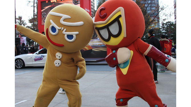 【G-STAR 2014】「友情ノーチェンジ」が大音量で響き渡るNHNブース、『スクフェス』などの新ブランド「TOAST」がお披露目