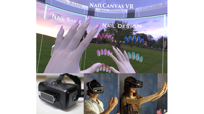 VRでネイルを体験できる「Oculus Rift」向けネイルアートシステム「NailCanvas VR」登場