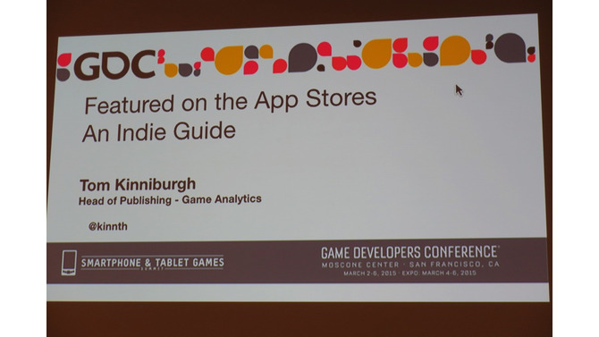 【GDC 2015】App StoreやGoogle Playでフィーチャーされる秘訣は「ビックマック」にあり!?