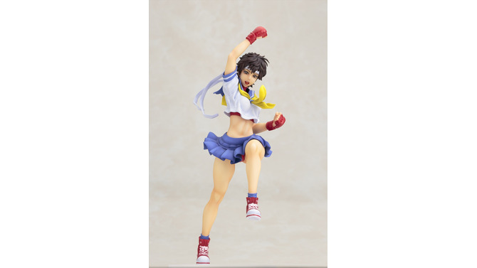 シリーズ第4弾となるフィギュア「STREET FIGHTER美少女 さくら」は8月発売