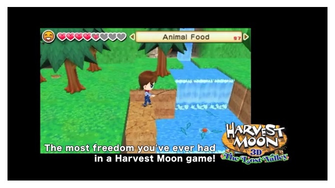 1作目の3DS『Harvest Moon: The Lost Valley』