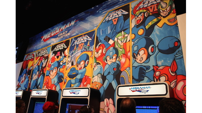 【E3 2015】ロックマンの軌跡を体験！『Mega Man Legacy Collection』ブースをチェック