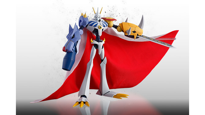 完全新規造形フィギュア「S.H.Figuarts オメガモン」登場！少年たちを肩に乗せることも可能