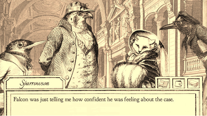 鳥人間が法廷バトルを繰り広げるADV『Aviary Attorney』海外で12月18日配信