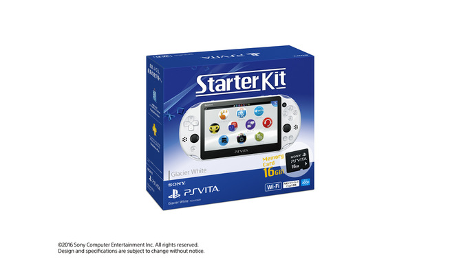 「PS Vita スターターキット」3月3日発売、本体＋メモリーカード16GBで19,980円