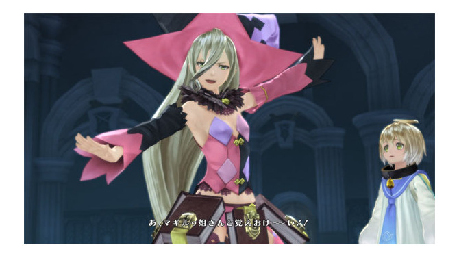 『テイルズ オブ ベルセリア』魔女「マギルゥ(CV:佐藤聡美)」参戦！最大8連係が可能な「ブレイクソウル」詳細も