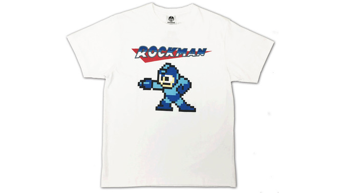 「ファッションセンターしまむら」で『ロックマン』の8bitなTシャツが発売
