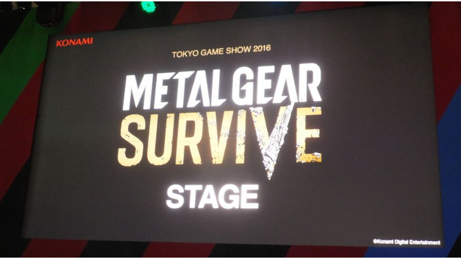 【TGS2016】『METAL GEAR SURVIVE』ステージイベントに是角有二が登壇！ 『TPP』などに関わった開発者が、初プレイ映像を通して本作を紹介