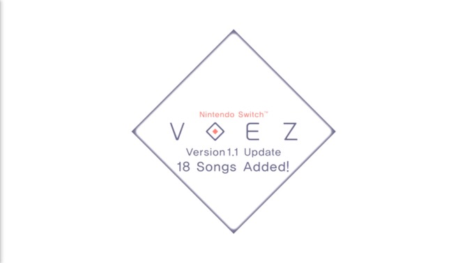 スイッチ版『VOEZ』Ver1.1アプデが6月1日配信、『魔神少女』主題歌など全18曲が無料で追加