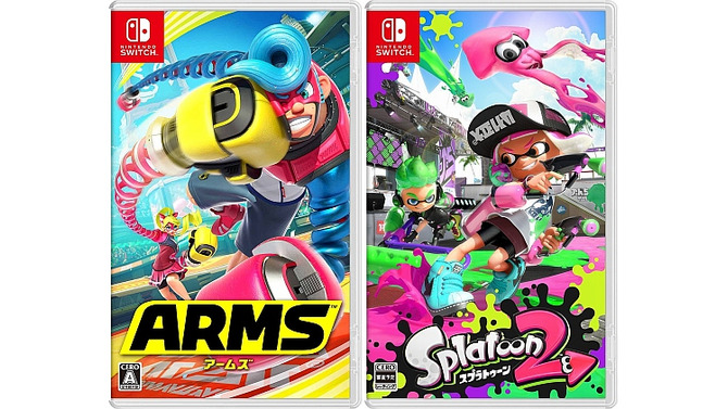 Amazonで『ARMS』を買うとDL版『スプラトゥーン2』が500円引きになるキャンペーンが開催中、すでに購入した人も対象に