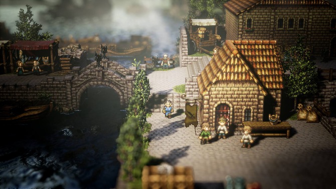 『Project OCTOPATH TRAVELER』×『ブレイブリー』特別企画が実施―応募者にはオリジナル年賀状が届く！