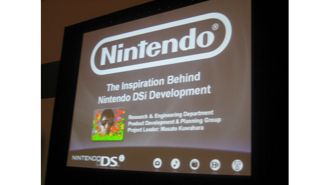 【GDC 2009】任天堂・桑原氏がニンテンドーDSiの開発の裏側を明らかに