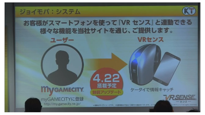 『VR センス』第2ステージ発表会にて、スマートフォンとの連携など様々な新情報が公開！