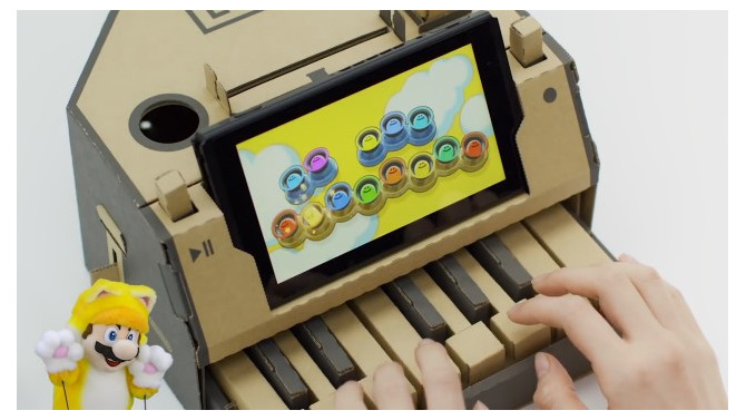 「ニャニャニャ! ネコマリオタイム」『Nintendo Labo』の魅力に迫る！ Miiがもう一人の主人公になるACTも紹介