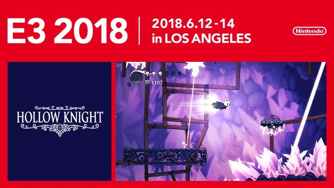 横スクACT名作『Hollow Knight』スイッチ版が6月13日より配信―全DLC収録！【E3 2018】