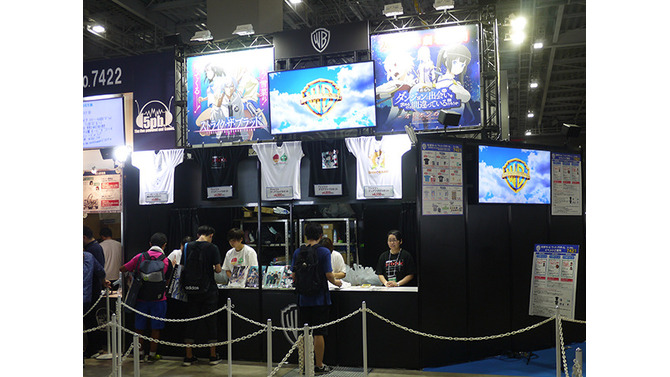 コミックマーケット94 ワーナーブースの模様