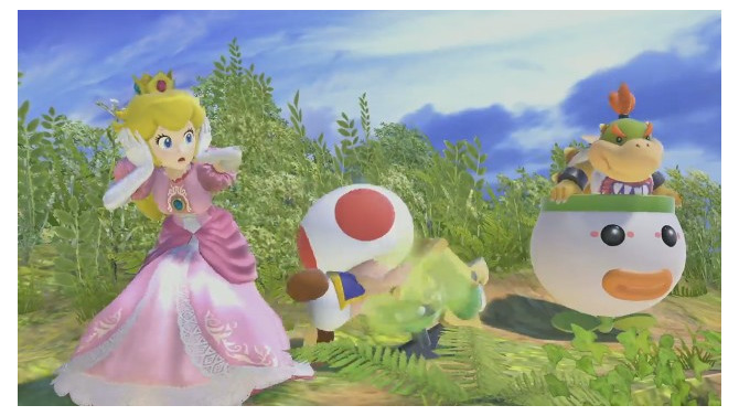 『スマブラSP』今時のプリンセスは美しくてしなやか─「ピーチ」の猛ラッシュにはクッパもたじたじ!?