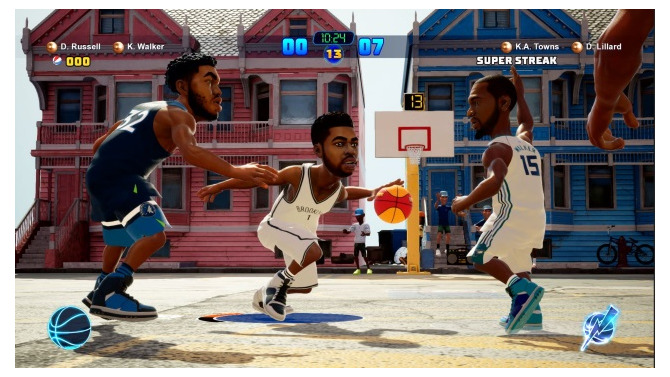 2on2のバスケットボールゲーム『NBA 2K プレイグラウンド2』発売―自由自在にコートを跳び回れ！