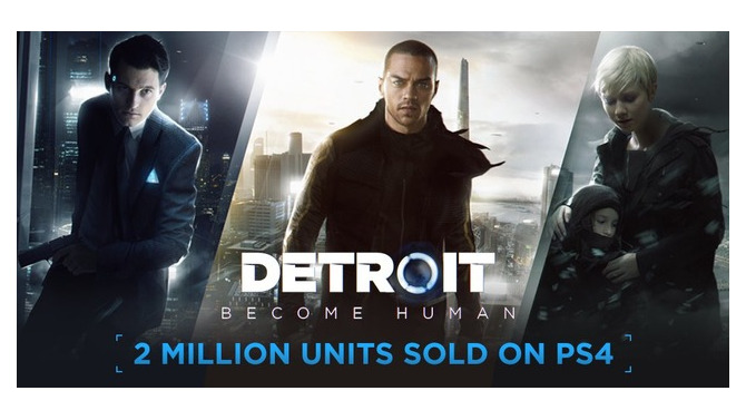 PS4向けADV『Detroit: Become Human』が世界累計実売200万本突破！