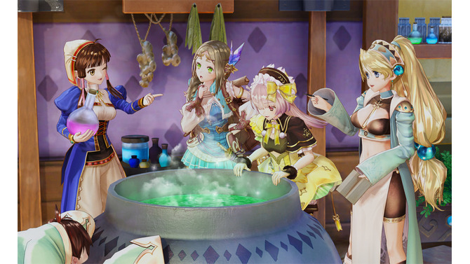 『ネルケと伝説の錬金術士たち ～新たな大地のアトリエ～』新情報公開─個性豊かなキャラクターたちとのイベントは500以上！