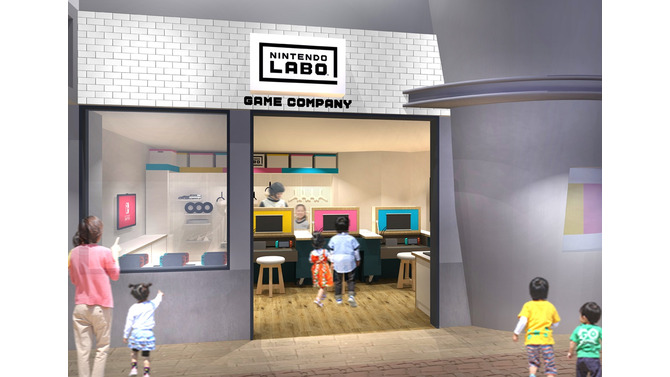『Nintendo Labo』を活用した“ゲーム会社パビリオン”が「キッザニア」に7月オープン！クリエイターとして新Toy-Con開発を目指す