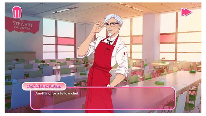 恋愛相手は…カーネルおじさん！？“KFC公式”恋愛シム『I Love You, Colonel Sanders!』発表【UPDATE】