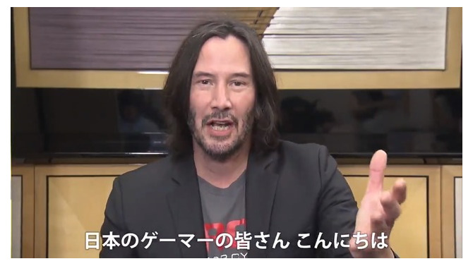 『サイバーパンク2077』ジョニー・シルヴァーハンド役のキアヌ・リーブスから日本のファンへ向けたメッセージ映像！【TGS2019】
