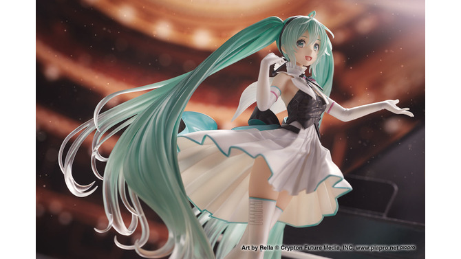 フィギュア「初音ミクシンフォニー 2019Ver.」予約受付開始！風で膨らむスカートを見事に表現した造形は、お見事としか言いようがない