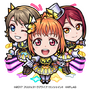 「ラブライブ！サンシャイン!!×モンスト」2 年生ボール絵（獣神化後）（C）2017 プロジェクトラブライブ！サンシャイン!!（C）XFLAG