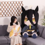 あまりにもデカい！『ウマ娘 新時代の扉』ジャングルポケットら3人の超特大ぬいぐるみ「どきゅーと」が受注販売