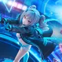 『デレマス』より「神崎蘭子」がセクシー＆クールなダンス衣装で立体化！ブラックライトを当てることで“青”の発光状態に