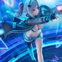 『デレマス』より「神崎蘭子」がセクシー＆クールなダンス衣装で立体化！ブラックライトを当てることで“青”の発光状態に