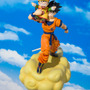 「ドラゴンボールZ」アニメのアイキャッチも再現可能！「S.H.Figuarts 孫悟空＆孫悟飯-幼年期-＆筋斗雲」が商品化決定