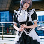「魔法メイドカフェ マジカルロリポップ」メイド服(本人デザイン)/月海つくね(X:@XaiabP)