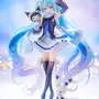「雪ミク」×「クロミ」フィギュアが幻想的！ツインテールにはクリアパーツを採用、予約締切迫る