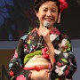 【フォトレポート】吉高由里子さんの着物姿がまぶしかった、ディー・エヌ・エー新ロゴ発表会