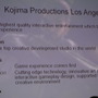 【GDC 2013】小島プロダクションLAスタジオの設立が正式表明「高品質な製品で人々を驚かせたい」