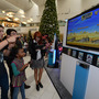 ショッピングモールで開催されたWii U体験会写真提供: Getty Images