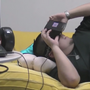VRヘッドセット「Oculus Rift」を利用してバーチャル「ひざまくら」を実現した「ユニティちゃん イチャまくら」