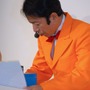 【TGS2008】ダンディー坂野さんがDS『ガーデニングママ』を紹介