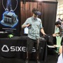 VRゴーグルを使ったゲームが多数出展