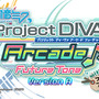 『初音ミク Project DIVA Arcade Future Tone with フォトスタジオ』タイトルロゴ