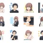 映画「聲の形」がLINEスタンプに…「よろしくおねがいします」や「ちゅ きっ」など40種類