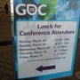 【GDC 2009】GDCの昼食事情はいかに?