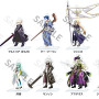 『Fate/Grand Order』Fate/Grand Order バトルキャラ風アクリルスタンド 1000円（C）TYPE-MOON / FGO PROJECT